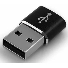 Mocco Adapter USB to Type-C Black