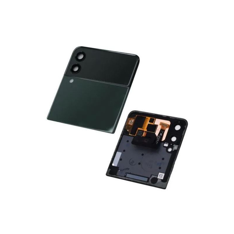 LCD screen Samsung F711 Z Flip3 5G with touch screen with frame (Outer) Black original (used Grade C)