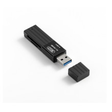 Kortelių skaitytuvas XO (DK05B) (microSD, USB 3.0) juodas