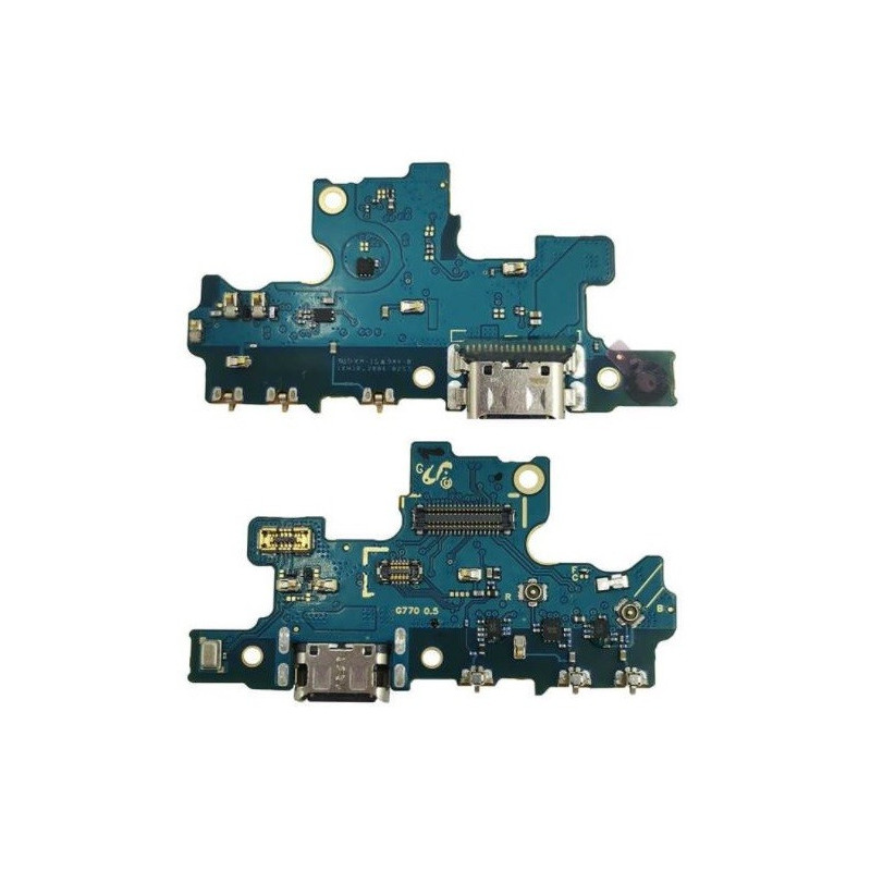 Flex Samsung G770F S10 Lite for plugin, microphone, headphone connector original (used Grade A)