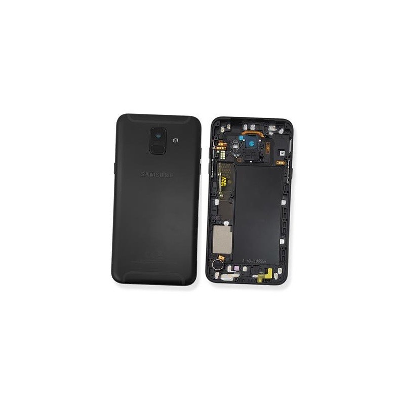 Galinis dangtelis Samsung A600 A6 2018 juodas originalus (used Grade C)