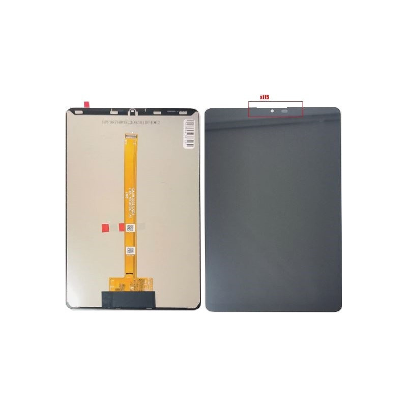 LCD screen Samsung X115 TAB A9 LTE 8.7 2023 (compatible with X110 A9 WiFi) with touch screen Black (Refurbished) ORG