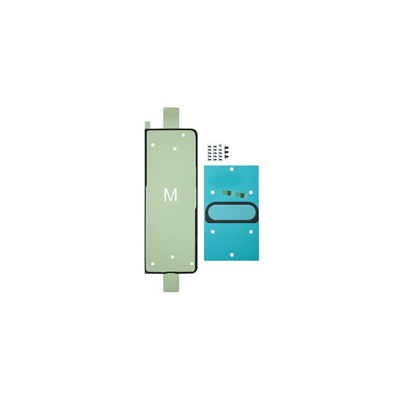 Lipdukų komplektas galiniam dangteliui Samsung F926 Z Fold3 5G originalus (service pack)