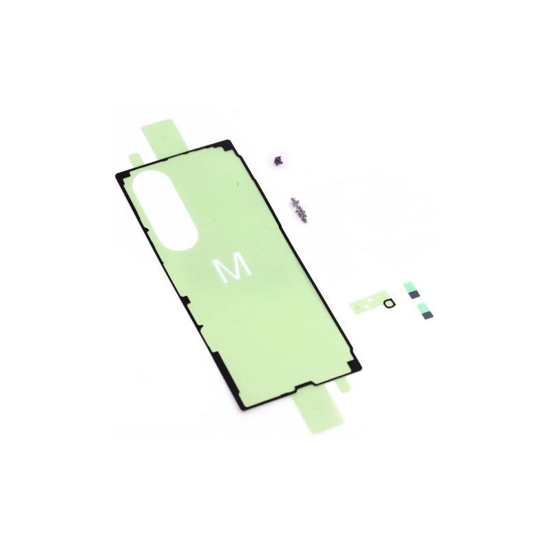 Lipdukų komplektas galiniam dangteliui Samsung F966 Z Fold7 5G originalus (service pack)