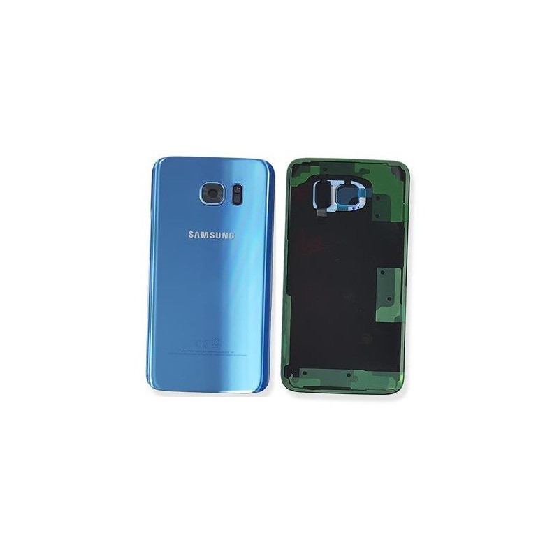 Galinis dangtelis Samsung G935F S7 Edge Coral Blue originalus (used Grade B)