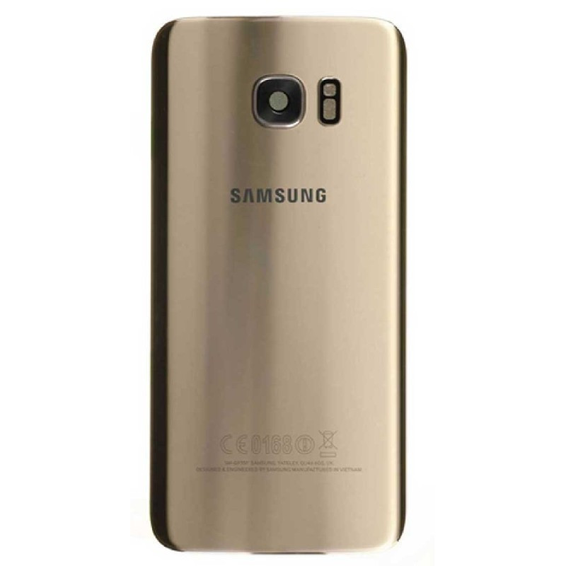Galinis dangtelis Samsung G935F S7 Edge Gold Platinum originalus (service pack)