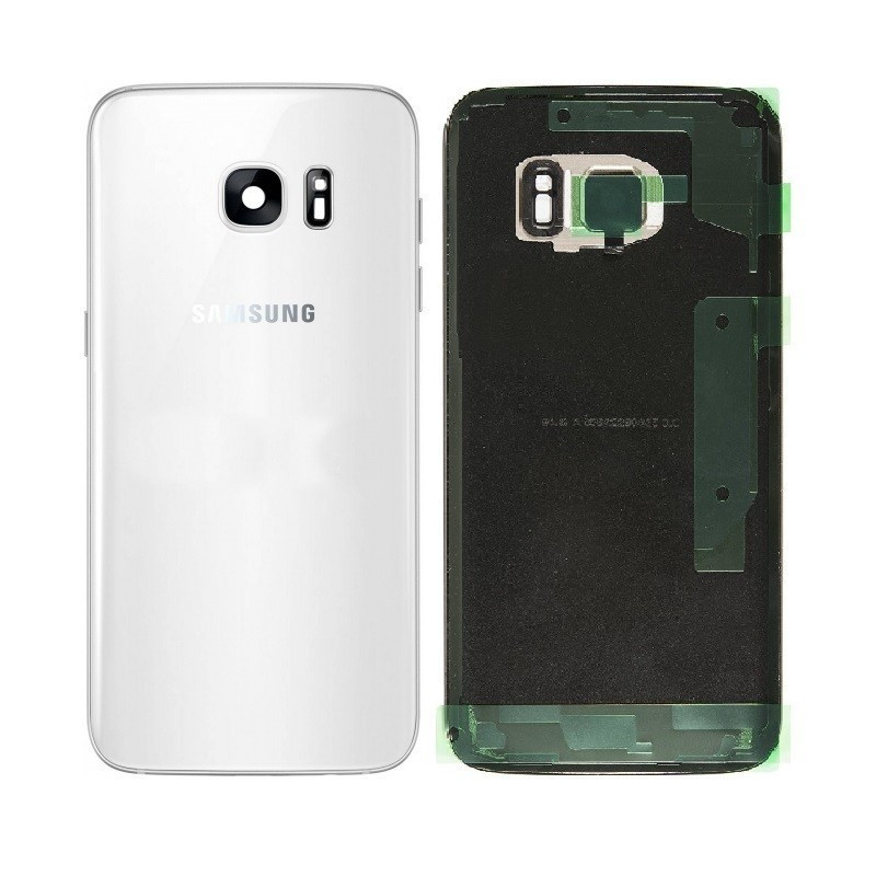 Galinis dangtelis Samsung G935F S7 Edge White originalus (used Grade A)