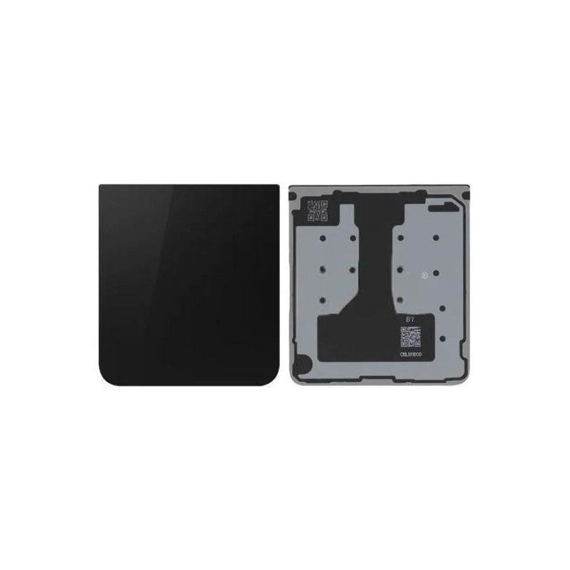 Galinis apatinis dangtelis Samsung F766 Z Flip 7 Jet Black originalus (used Grade A)