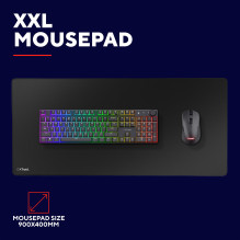 MOUSE PAD GXT759 XXL / BLACK 25595 TRUST MOUSE PAD GXT759 XXL / BLACK 25595 TRUST
