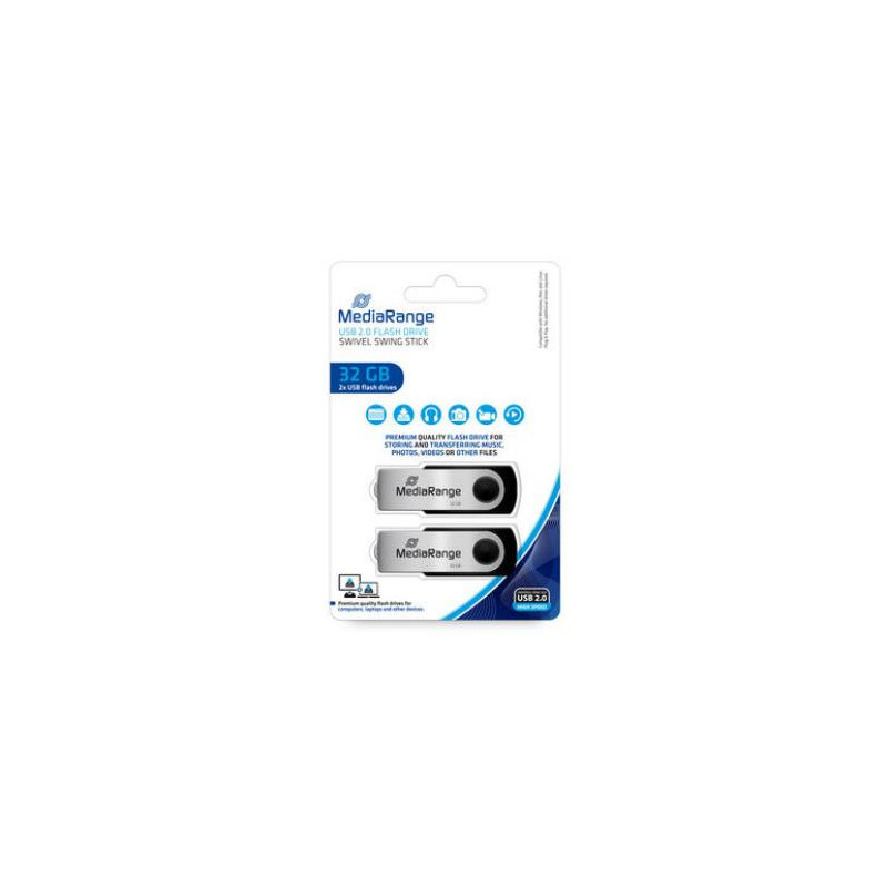 MEMORY DRIVE FLASH USB2 32GB / MR911-2 MEDIARANGE