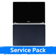 Ekranas skirtas (Pilnas su korpusu) MacBook Air M2 15 (A2941) 2023 / Black / (Service Pack)