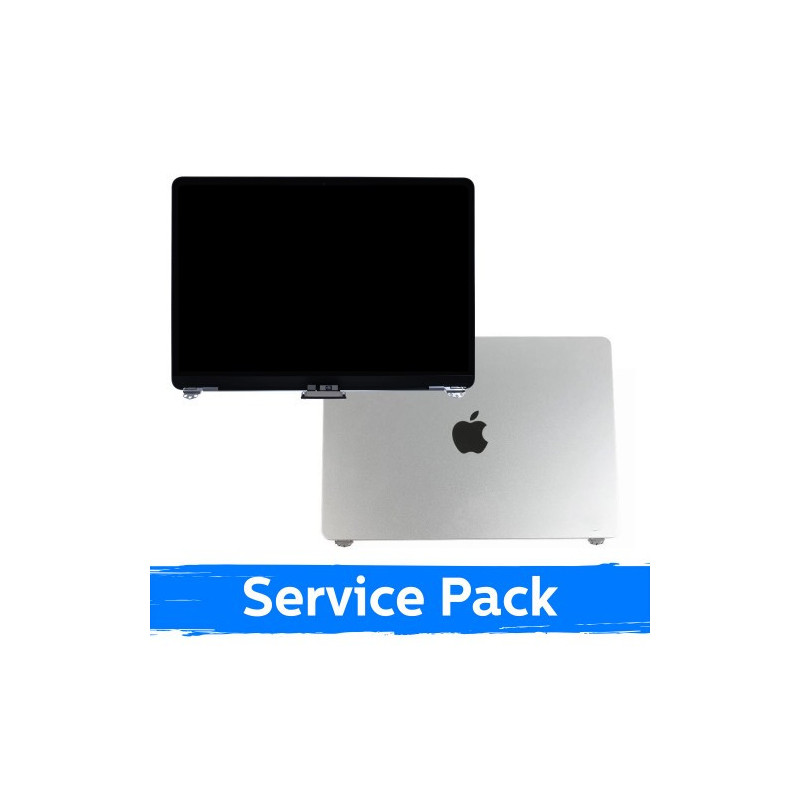 Ekranas skirtas (Pilnas su korpusu) MacBook Air M2 15 (A2941) 2023 / Silver / (Service Pack)