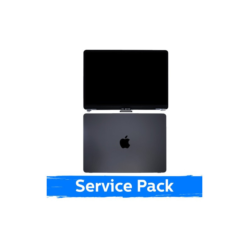 Ekranas skirtas (Pilnas su korpusu) MacBook Air M3 13 (A3113) 2024 / Grey / (Service Pack)