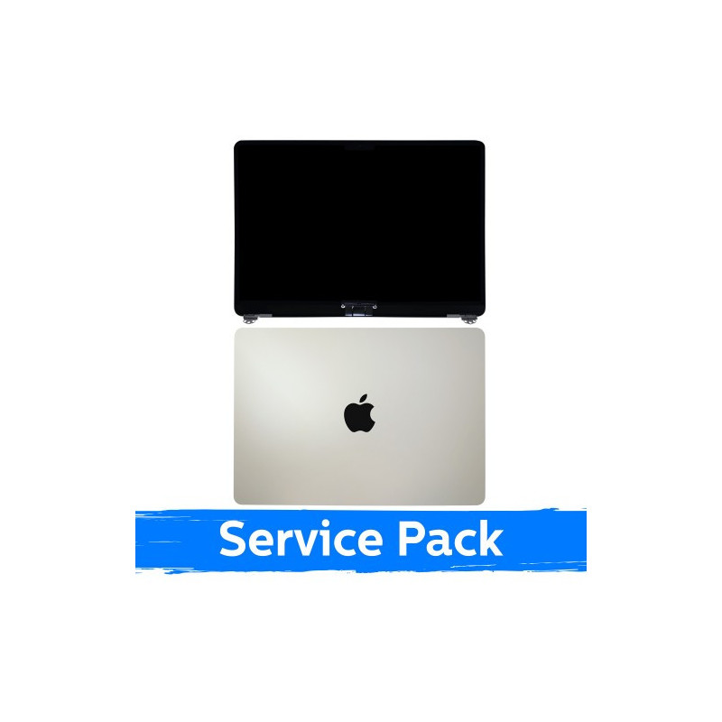 Ekranas skirtas (Pilnas su korpusu) MacBook Air M4 13 (A3240) 2025 / Gold / (Service Pack)