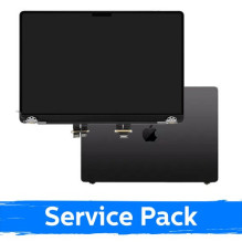 Ekranas skirtas (Pilnas su korpusu) MacBook Pro M3 Pro 14 (A2992) 2023 / Black / (Service Pack)