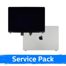 Ekranas skirtas (Pilnas su korpusu) MacBook Pro M3 Pro 16 (A2991) 2023 / Silver / (Service Pack)