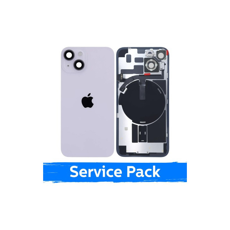 Galinis dangtelis skirtas Apple iPhone 14 / Purple / (Service Pack)