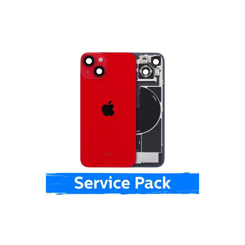 Galinis dangtelis skirtas Apple iPhone 14 / Red / (Service Pack)