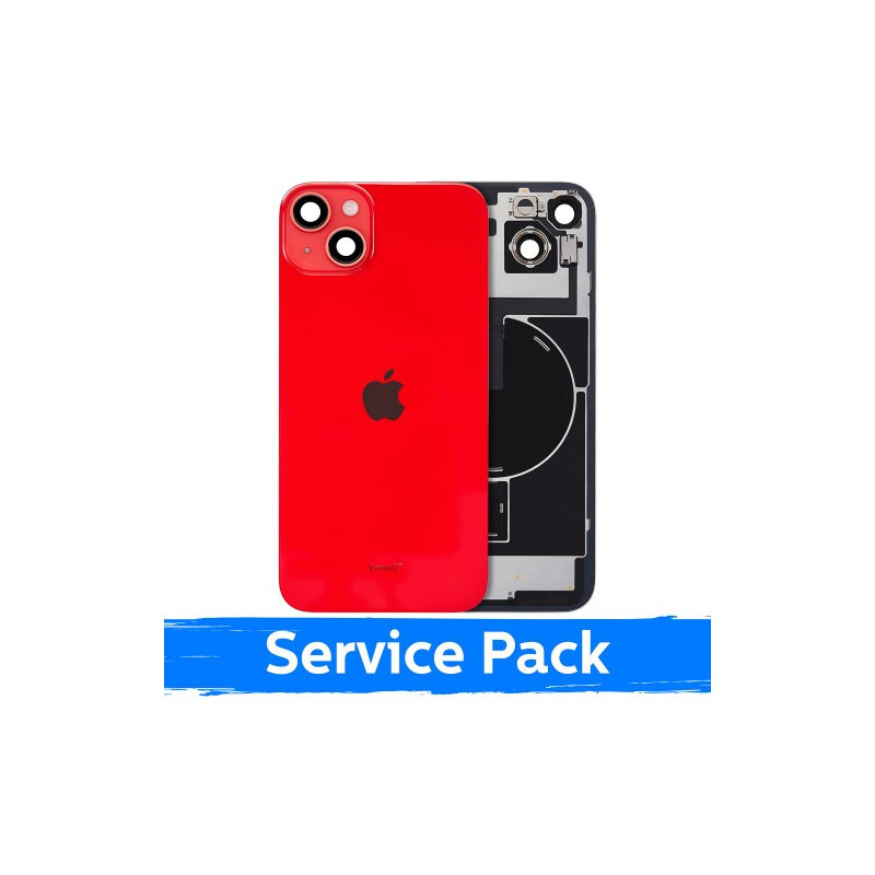 Galinis dangtelis skirtas Apple iPhone 14 Plus / Red / (Service Pack)