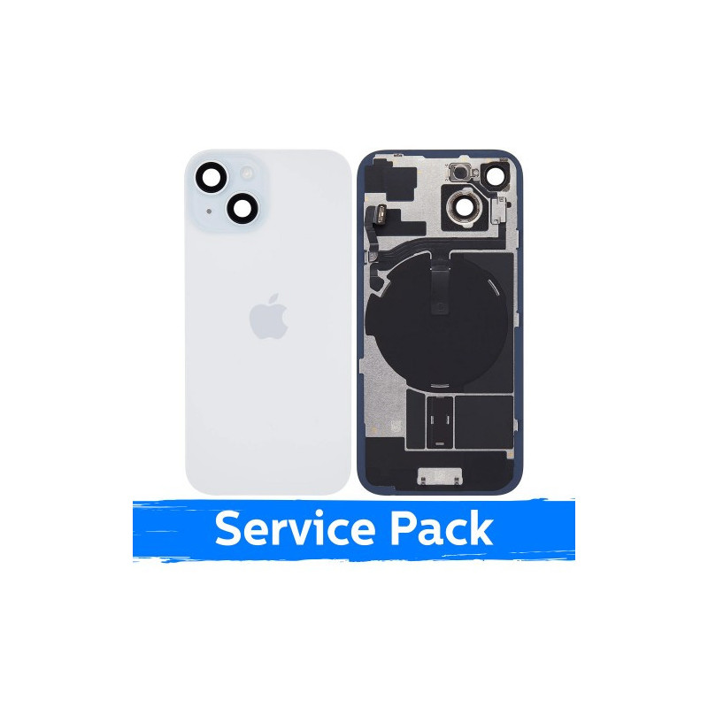 Galinis dangtelis skirtas Apple iPhone 15 / Blue / (Service Pack)