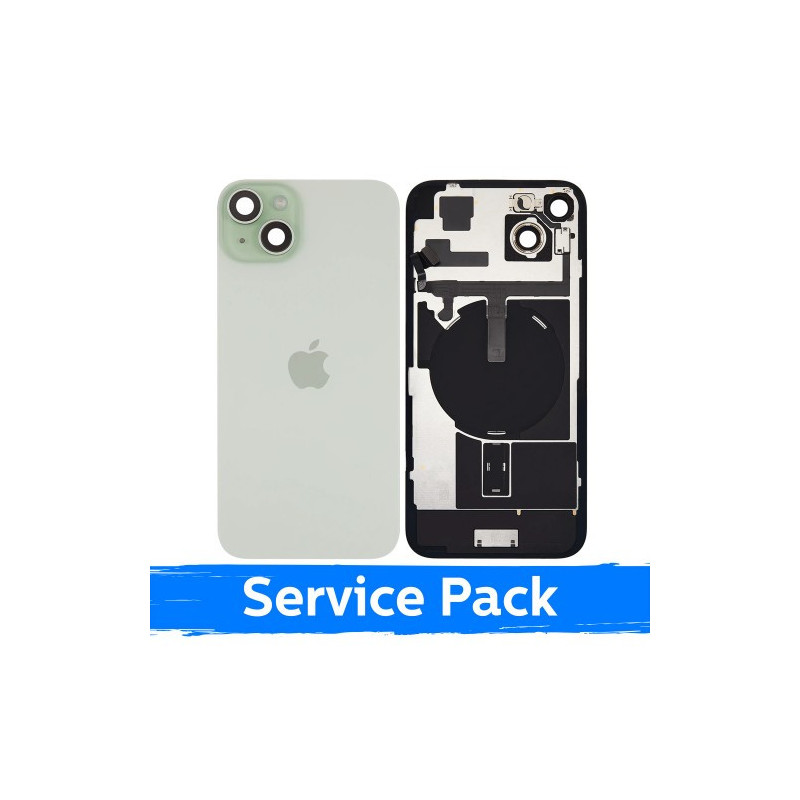 Galinis dangtelis skirtas Apple iPhone 15 Plus / Green / (Service Pack)