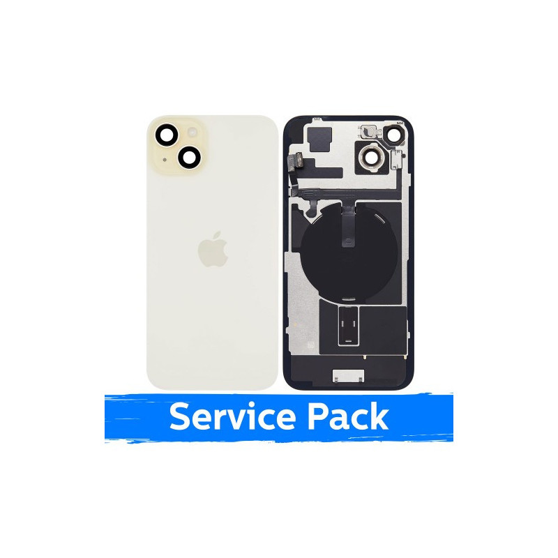 Galinis dangtelis skirtas Apple iPhone 15 Plus / Yellow / (Service Pack)