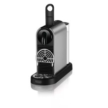 Kavos Aparatas - DeLonghi Citiz Platinum EN220.T, 19 Bar, 1L Vandens Bakas, Sidabrinė