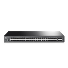 Tinklo Jungiklis - TP-Link Omada 48-Port Gigabit L2+ Valdomas Jungiklis Su 4 SFP Lizdais - Juodas Tinklo Jungiklis - TP-Link Omada 48-Port Gigabit L2+ Valdomas Jungiklis Su 4 SFP Lizdais - Juodas
