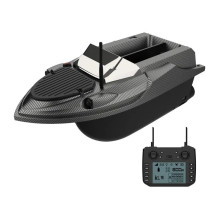 Žvejybos Įranga - Flytec V080 Nuotoliniu Būdu Valdomas Masalo Laivas 3 kg bendra talpa GPS Juodas