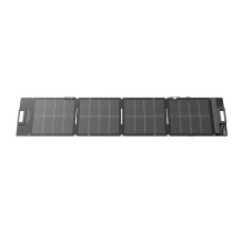 Sulankstomas saulės energijos modulis - EcoFlow 110W Bifacial Saulės Plokštė Su Reguliuojamu Stovu - Juoda