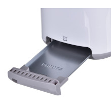 Skrudintuvas - Philips Daily Collection HD2582 / 00 2 Riekelių 830W Aukštas Pakėlimas Atšildymas Baltas