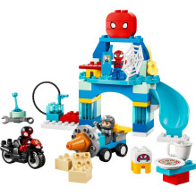 Žaislų Statybų Rinkinys - LEGO DUPLO 10464 Team Spidey Webquarters 65 Pieces 3 Minifigures Red / Blue