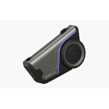 Bluetooth Motociklo Interkomas - Sena 60S, 8000m Diapazonas, 24 Vartotojai, IPX7 Atsparus Vandeniui, Juoda