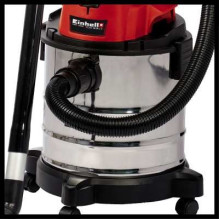 Siurblys - Einhell TC-VC 18 / 20 Li S-Solo 20L Drėgnas Ir Sausas Siurblys Juodas, Pilkas, Raudonas