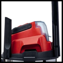 Siurblys - Einhell TC-VC 18 / 20 Li S-Solo 20L Drėgnas Ir Sausas Siurblys Juodas, Pilkas, Raudonas