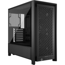 Kompiuterio Korpusas - Corsair 4000D RS Mid-Tower, Grūdintas Stiklas, EATX / ATX Palaikymas, Juoda