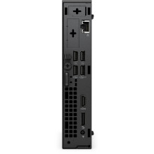 Stacionarus Kompiuteris - Dell Pro Micro QCM1255, Ryzen 5 PRO 8500GE, 16GB RAM, 512GB SSD, Juodas