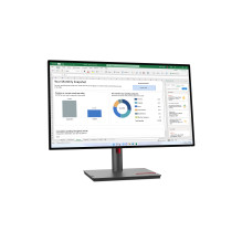 Monitorius - Lenovo ThinkVision P27h-30 27-Colių QHD 2560x1440 6ms USB HDMI DisplayPort Juodas