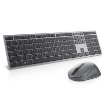 Klaviatūros ir Pelės Rinkinys - Dell Pro Plus KM7321W Belaidė Klaviatūra Su Skaičių Klaviatūra, Bluetooth, Estų QWERTY, 