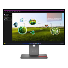 Monitorius - Lenovo ThinkVision P27Q-40 27" WLED IPS 2560x1440 120Hz Juodas
