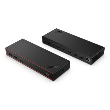 Dokavimo Stotis - Lenovo D USB 4 Smart Dock 135W Power Delivery Juoda