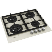 Namų ir virtuvės prietaisai - WHIRLPOOL Dujinė Kaitlentė AKTL 629 / S, 4 virimo zonos, 590 mm, Sidabrinė