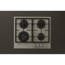 Namų ir virtuvės prietaisai - WHIRLPOOL Dujinė Kaitlentė AKTL 629 / S, 4 virimo zonos, 590 mm, Sidabrinė