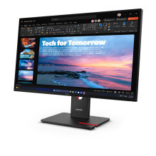 Monitorius - Lenovo ThinkVision T27QD-40 27" 2K QHD 120Hz HDMI / DP / USB-C Juodas