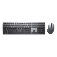 Klaviatūros ir Pelės Rinkinys - Dell Pro Plus KM7321W, Bevielis, RF / Bluetooth, Rusų (QWERTY), Juoda