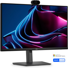 Monitorius - Dell Pro P 24 USB-C Hub Webcam Monitor P2426HEV 23.8" Full HD 90W Juodas