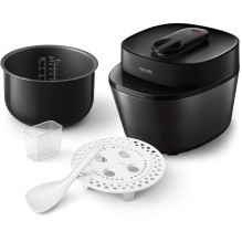 Namų ir Virtuvės Prietaisas - Philips All-in-One Cooker HD2151 / 40, Daugiafunkcinis, 5,94 kg, Juodas Namų ir Virtuvės Prietaisas - Philips All-in-One Cooker HD2151 / 40, Daugiafunkcinis, 5,94 kg, Juodas