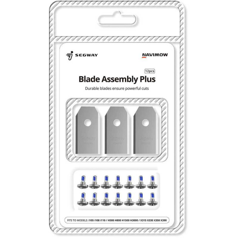 Segway Navimow Robot Lawn Mower Blade Assembly 12 pcs 8721008412597