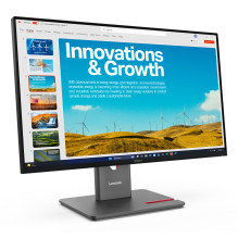 Monitorius - Lenovo ThinkVision P24qd-40 23.8" QHD 120Hz USB Hub Juodas