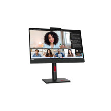 Monitorius - Lenovo T24mv-30 23.8" Full HD 75 Hz USB Hub Webcam Juodas